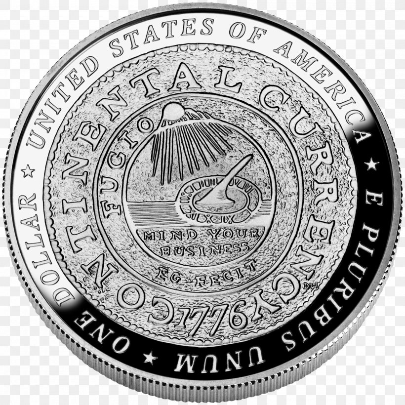 United States Dollar Coin Commemorative Coin Franklin Half Dollar, PNG, 2000x2000px, United States, Badge, Benjamin Franklin, Black And White, Coin Download Free