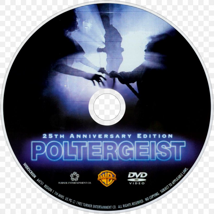 Compact Disc Poltergeist DVD Film, PNG, 1000x1000px, Compact Disc, Alien, Alien Resurrection, Bloodsport, Brand Download Free