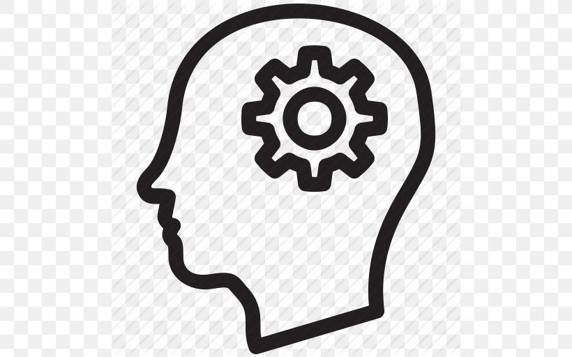 Brain Thought Clip Art, PNG, 512x512px, Brain, Area, Black And White, Brainstorming, Headgear Download Free