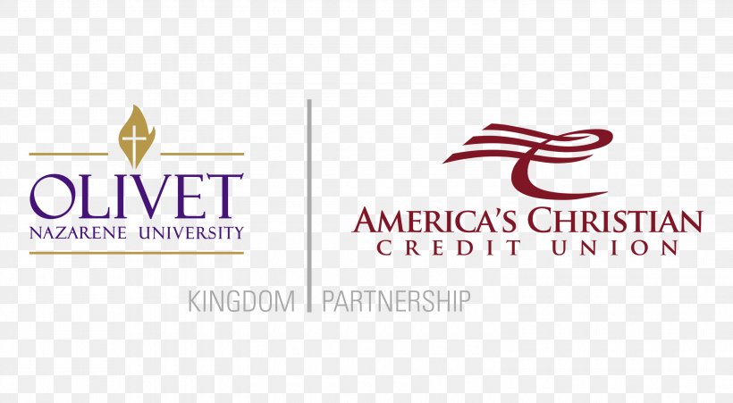 Logo Olivet Nazarene University Brand America's Christian Credit Union, PNG, 3000x1650px, Logo, Brand, Cooperative Bank, Credit, Olivet Nazarene University Download Free