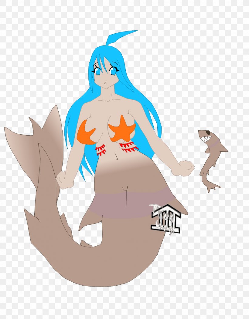 Mermaid Monster Legendary Creature, PNG, 1016x1304px, Watercolor, Cartoon, Flower, Frame, Heart Download Free