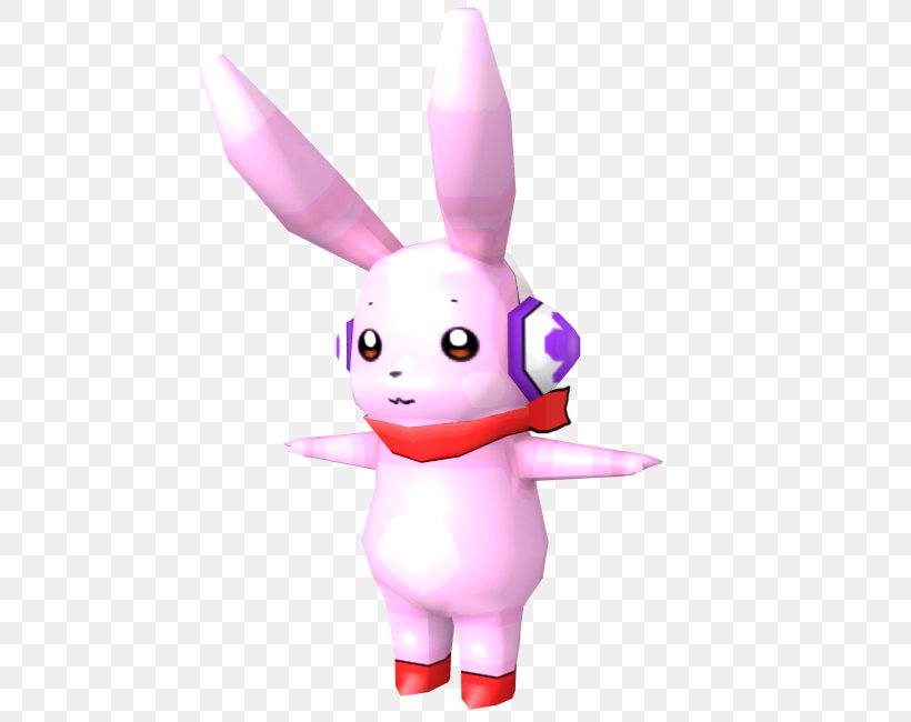 Easter Bunny Pink M Figurine Animated Cartoon, PNG, 750x650px, Easter Bunny, Animated Cartoon, Easter, Figurine, Mammal Download Free