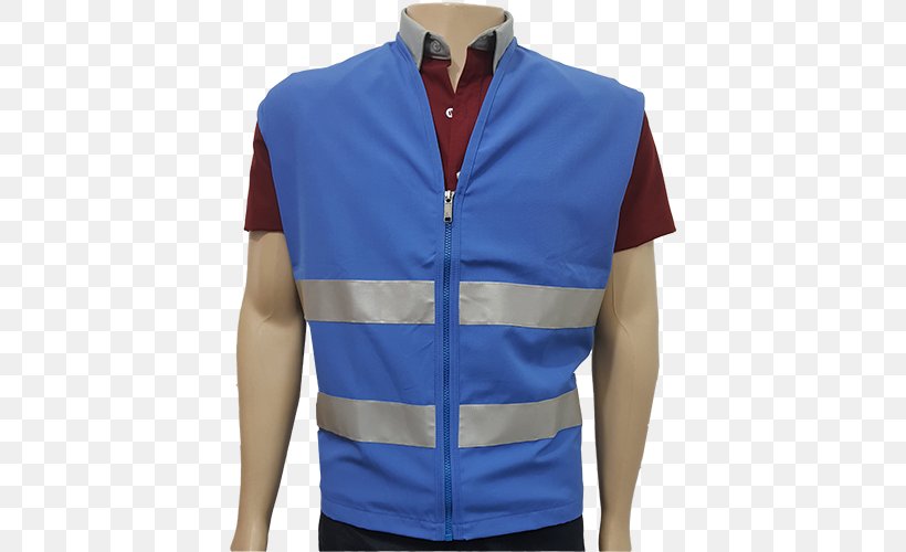 Gilets Waistcoat Industry Seguridad Industrial Uniform, PNG, 500x500px, Gilets, Blouse, Blue, Button, Clothing Download Free