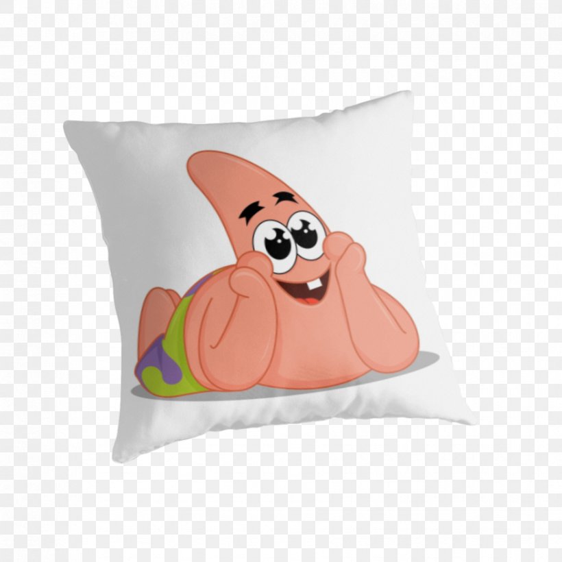 Patrick Star ProProfs Throw Pillows Cushion, PNG, 875x875px, Patrick Star, Cartoon, Cushion, Material, Pillow Download Free