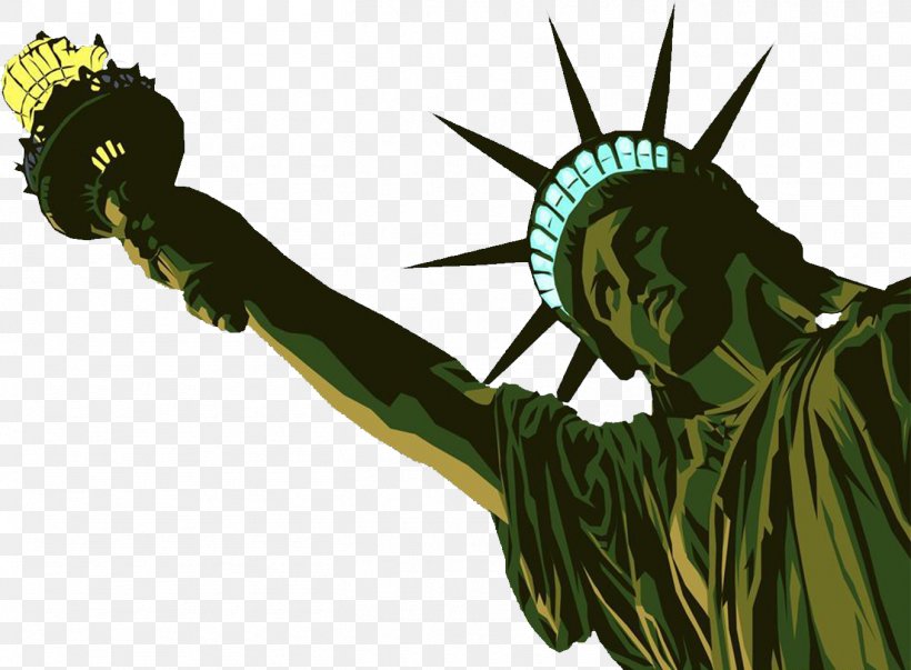 Statue Of Liberty, PNG, 1357x999px, Statue Of Liberty, Architectural Sculpture, Building, Fictional Character, Grass Download Free