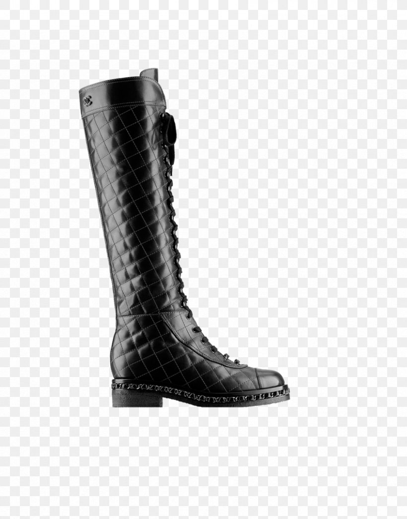 Riding Boot Chanel Knee-high Boot Shoe, PNG, 846x1080px, Riding Boot, Bag, Ballet Flat, Black, Black And White Download Free