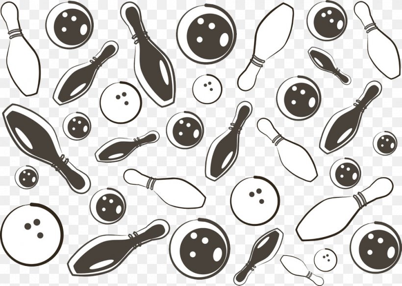 Ten-pin Bowling Bowling Pin Skittles Bowling Ball, PNG, 1000x714px, Bowling, Auto Part, Ball, Black And White, Body Jewelry Download Free
