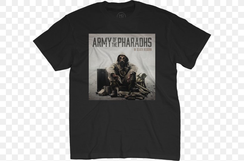 Army Of The Pharaohs In Death Reborn Broken Safeties Curse Of The Pharaohs Midnight Burial, PNG, 600x542px, Curse Of The Pharaohs, Active Shirt, Album, Black, Brand Download Free