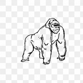 Gorila - King Kong Donkey Kong Coloring Book Godzilla Mario PNG