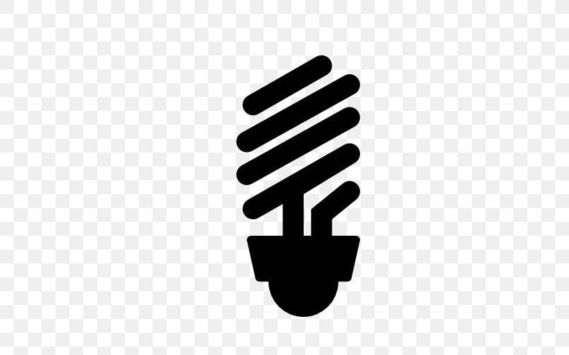 Light Compact Fluorescent Lamp, PNG, 512x512px, Light, Black And White, Brand, Compact Fluorescent Lamp, Electricity Download Free