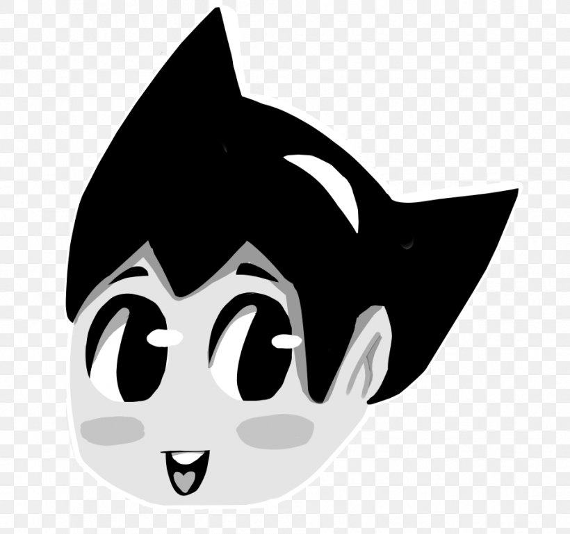 Whiskers Astro Boy Cat Clip Art Image, PNG, 957x898px, Whiskers, Art, Astro Boy, Blackandwhite, Cartoon Download Free