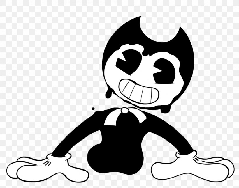 Bendy And The Ink Machine Cat Five Nights At Freddy's Clip Art, PNG, 1007x794px, Bendy And The Ink Machine, Animation, Art, Artwork, Black Download Free
