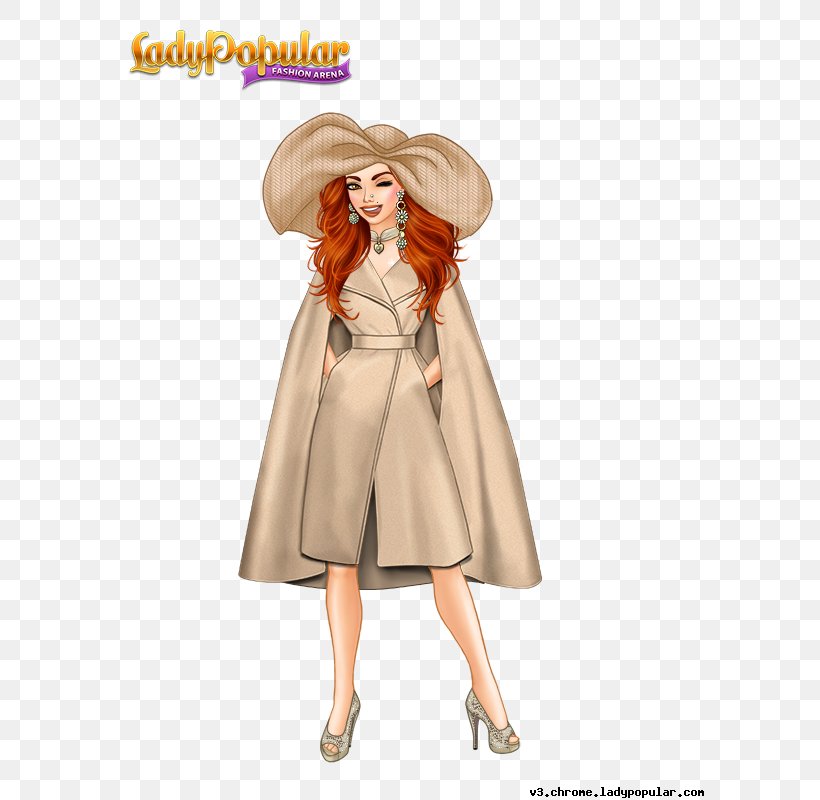 Lady Popular Fashion Woman Model Game, PNG, 600x800px, Lady Popular, Clothing, Costume, Doll, Dress Download Free