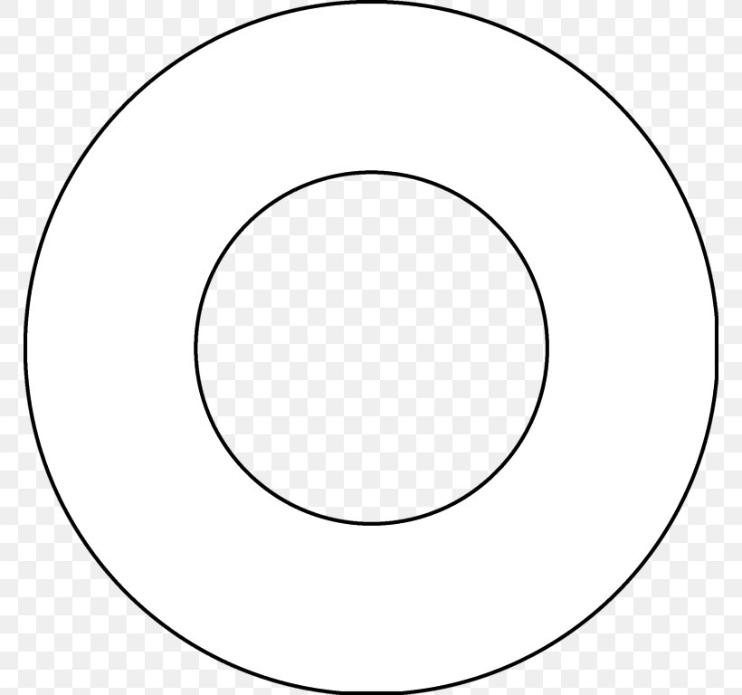 Circle Geometry Concentric Objects Congruence Radius, PNG, 768x768px, Geometry, Area, Black And White, Cartesian Coordinate System, Chord Download Free