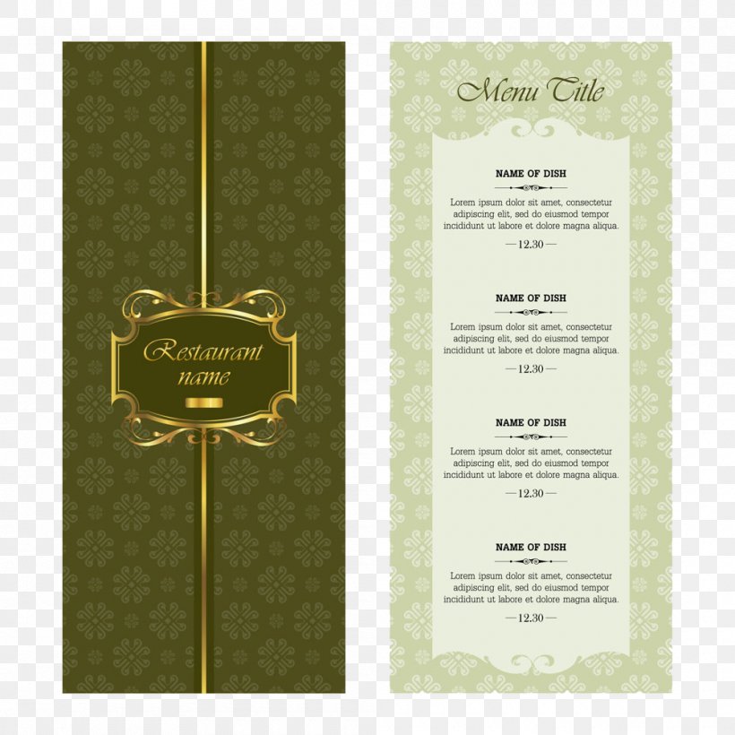 Hamburger Menu Green Restaurant, PNG, 1000x1000px, Hamburger, Advertising, Brand, Gastronomy, Gold Download Free