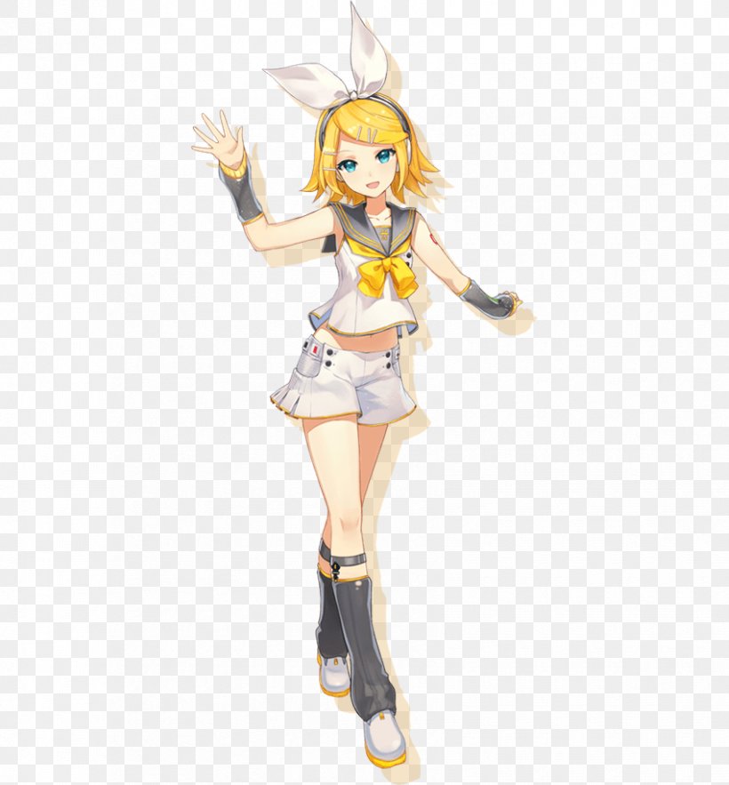 Kagamine Rin/Len Costume Design Hatsune Miku Clothing, PNG, 850x916px, Watercolor, Cartoon, Flower, Frame, Heart Download Free