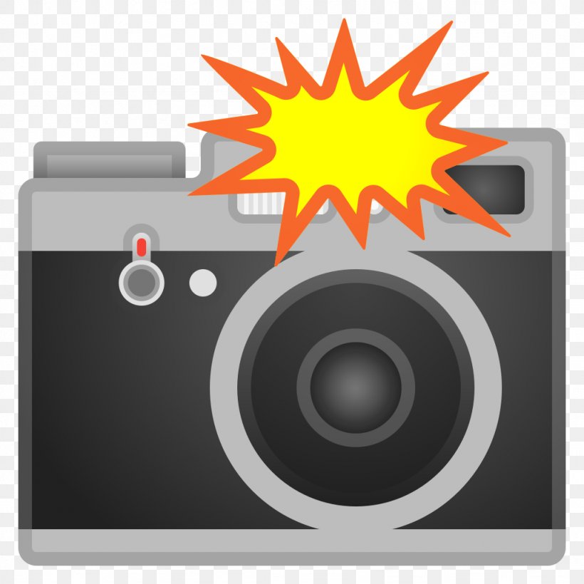 Emoji Camera Flashes Noto Fonts Mobile Phones, PNG, 1024x1024px, Emoji, Brand, Camera, Camera Flashes, Digital Cameras Download Free
