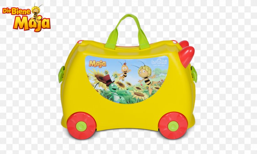 Maya The Bee Trunki Ride-On Suitcase Backpack, PNG, 890x534px, Maya The Bee, Backpack, Bag, Baggage, Bee Download Free
