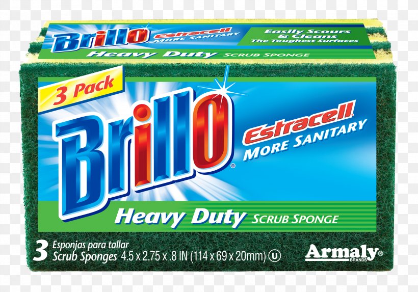 Brillo Pad Scouring Pad S.O.S Soap Pad Steel Wool Mop, PNG, 2635x1842px, Brillo Pad, Brand, Cleaning, Floor, Grass Download Free