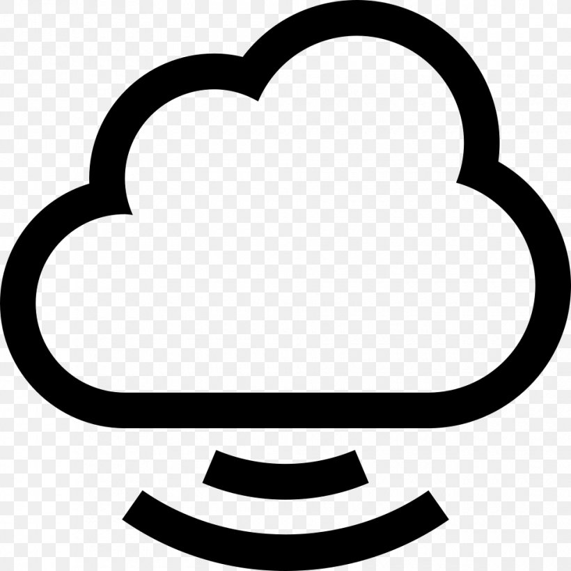 Cloud Computing Cloud Storage Clip Art, PNG, 980x980px, Cloud Computing, Area, Artwork, Black And White, Cloud Storage Download Free