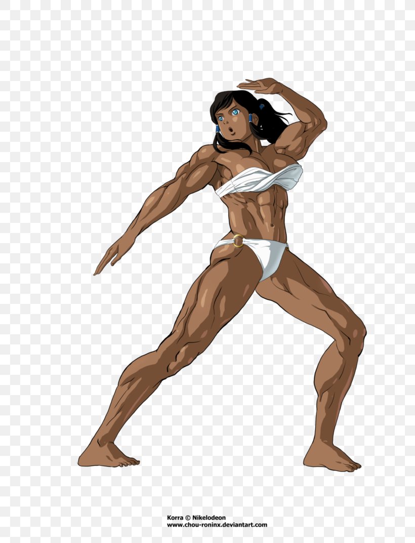 Korra Katara Muscle Female Character, PNG, 746x1072px, Watercolor, Cartoon, Flower, Frame, Heart Download Free