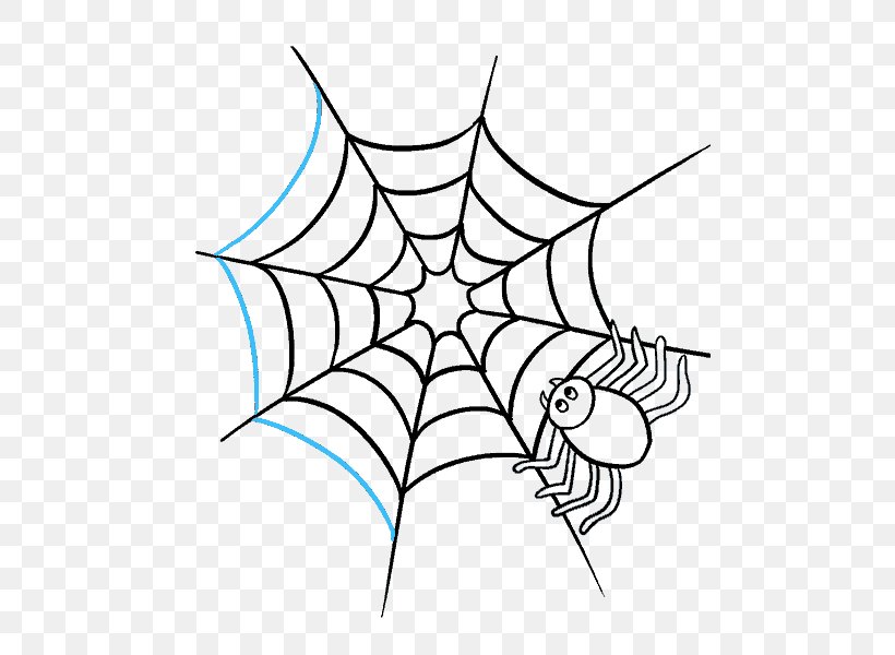 Spider-Man Drawing Spider Web A Spider's Web, PNG, 678x600px, Spider, Area, Art, Artwork, Black And White Download Free