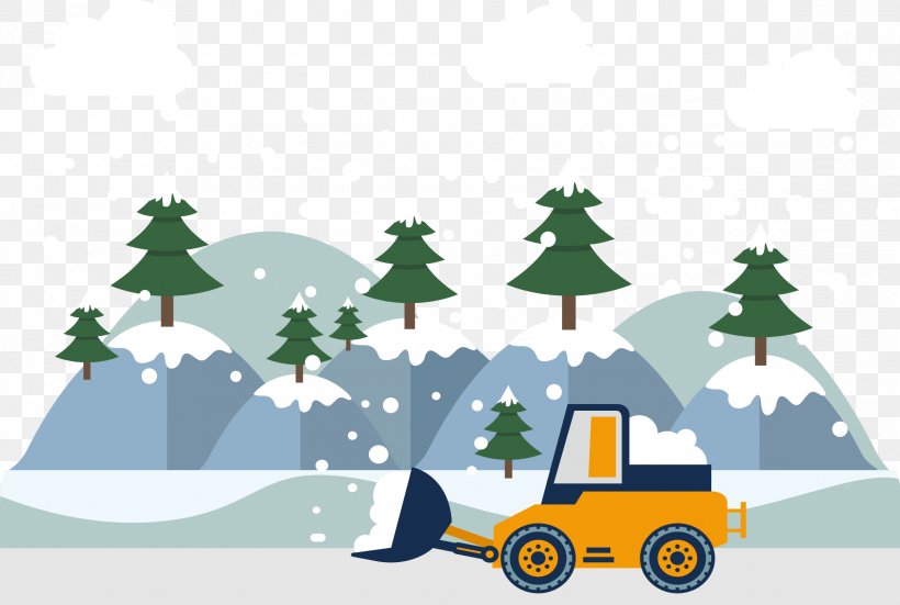 Snowplow Snow Removal Snow Blower, PNG, 2333x1569px, Snowplow, Christmas, Christmas Decoration, Christmas Ornament, Christmas Tree Download Free