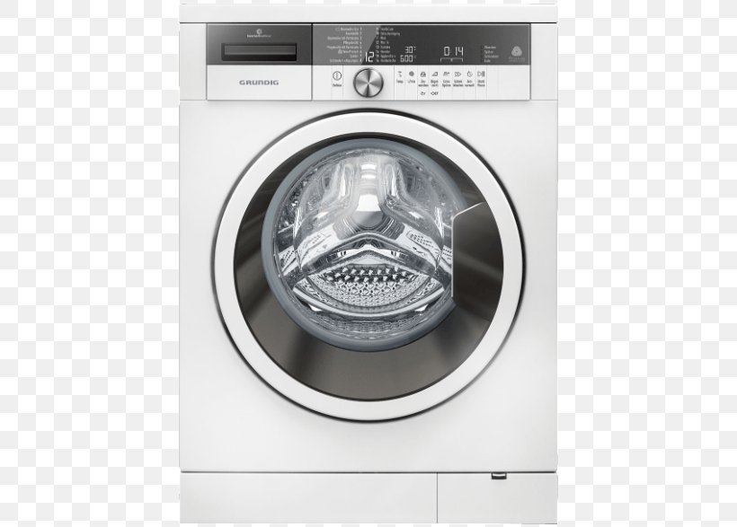 Washing Machines Grundig GWN48430CW 8kg 1400 Rpm Washing Machine Home Appliance, PNG, 786x587px, Washing Machines, Clothes Dryer, Clothing, Grundig, Home Appliance Download Free