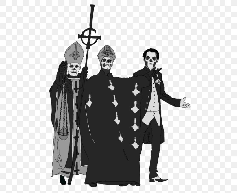 Ghost Ghoul Square Hammer Drawing, PNG, 500x668px, Ghost, Black And White, Cirice, Costume, Costume Design Download Free