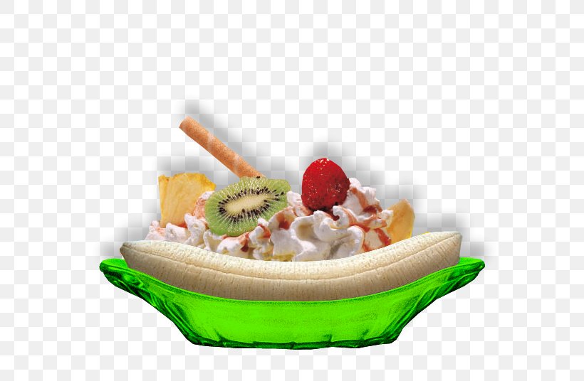 Ice Cream Banana Split Vegetarian Cuisine Breakfast Garnish, PNG, 612x536px, Ice Cream, Banana Split, Breakfast, Cuisine, Dairy Product Download Free