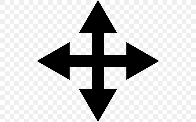 Arrow Relative Direction, PNG, 512x512px, Relative Direction, Black And White, Clockwise, Cursor, Point Download Free