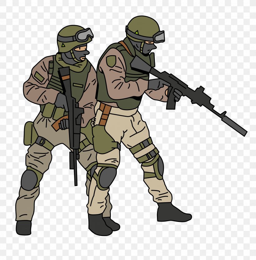 Infantry Soldier Machine Gun Militia Firearm, PNG, 2000x2034px, Infantry, Army, Cartoon, Character, Fiction Download Free