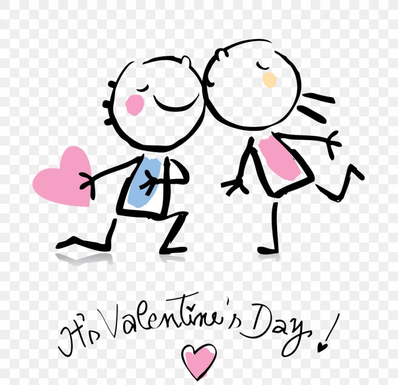 Valentine's Day Cartoon Heart, PNG, 1024x992px, Valentine S Day, Cartoon, Drawing, Emotion, Heart Download Free