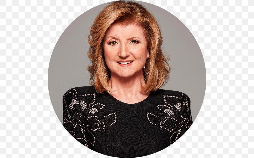 Arianna Huffington Thrive: The Third Metric To Redefining Success And Creating A Life Of Well-Being, Wisdom, And Wonder The Sleep Revolution: Transforming Your Life, One Night At A Time HuffPost Columnist, PNG, 512x512px, Arianna Huffington, Aol, Arnold Schwarzenegger, Beauty, Brown Hair Download Free