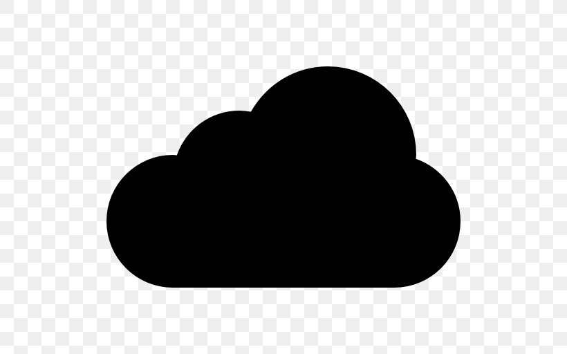 Cloud Computing Clip Art, PNG, 512x512px, Cloud Computing, Black, Black And White, Cloud Storage, Heart Download Free