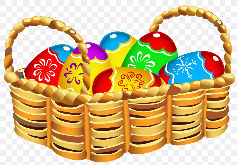 Easter Bunny Easter Cake Basket Clip Art, PNG, 3122x2176px, Easter Bunny, Basket, Dish, Easter, Easter Basket Download Free