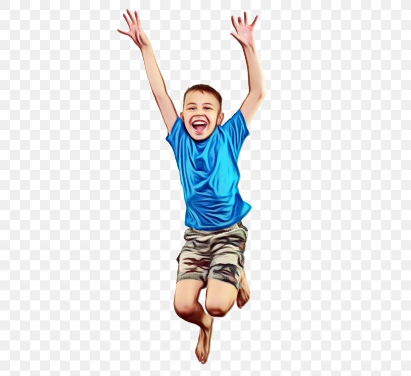 Jumping Fun Happy Joint Balance, PNG, 800x751px, Watercolor, Balance, Cheering, Fun, Gesture Download Free