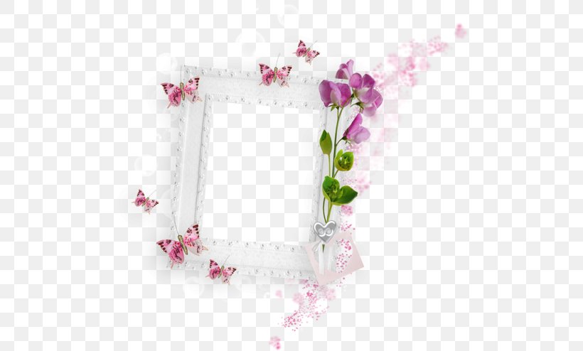 Picture Frames Butterfly Photography, PNG, 500x494px, Picture Frames, Albom, Animation, Artificial Flower, Butterfly Download Free