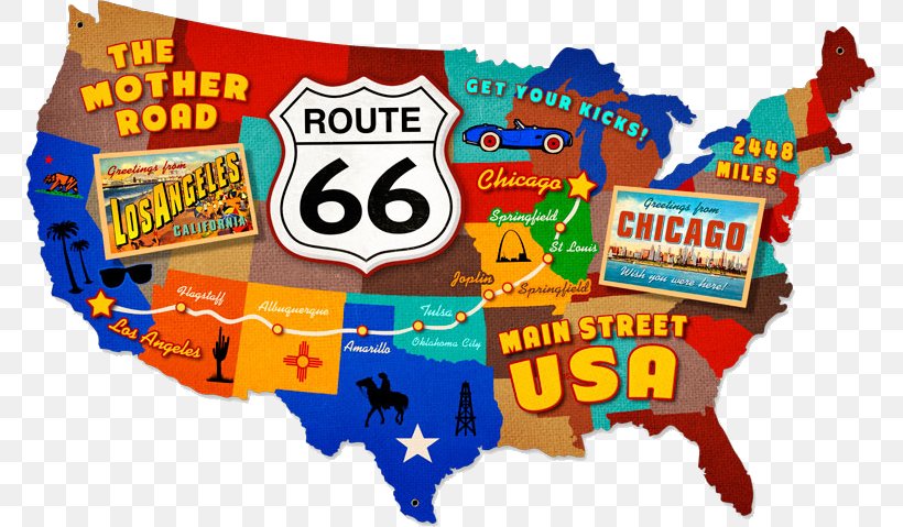 U.S. Route 66 Road Trip US Numbered Highways, PNG, 773x479px, Us Route 66, Advertising, Brand, Flag Of The United States, Food Download Free