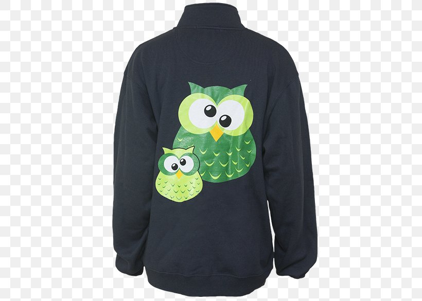 Hoodie Owl T-shirt Bluza, PNG, 464x585px, Hoodie, Bird, Bird Of Prey, Bluza, Green Download Free