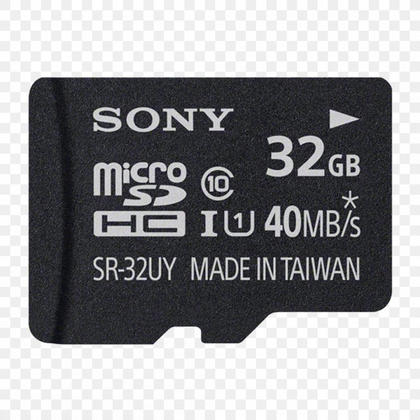 MicroSD Secure Digital SDHC Flash Memory Cards Sony, PNG, 1000x1000px, Microsd, Adapter, Brand, Computer Data Storage, Electronic Device Download Free