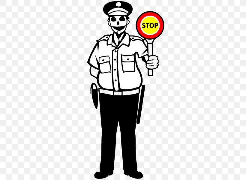 Police Officer Clip Art, PNG, 600x600px, Police Officer, Area, Barricade Tape, Black And White, Clothing Download Free