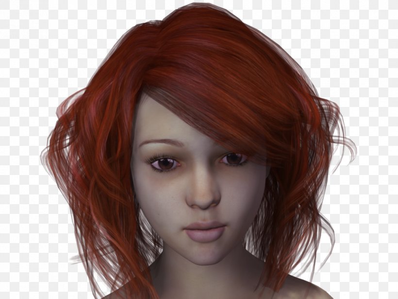 Red Hair Hair Coloring Bangs Brown Hair, PNG, 1032x774px, Watercolor, Cartoon, Flower, Frame, Heart Download Free