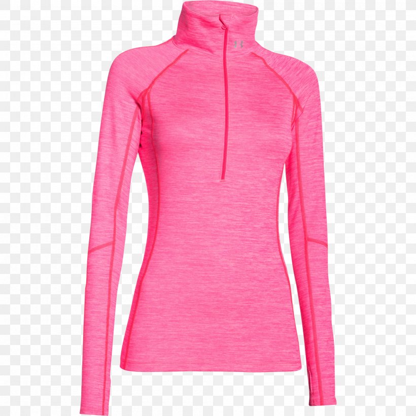 Under Armour Coldgear Cozy 1/2 Zip Jacket, PNG, 2000x2000px, Clothing, Boxer Shorts, Leggings, Long Sleeved T Shirt, Magenta Download Free