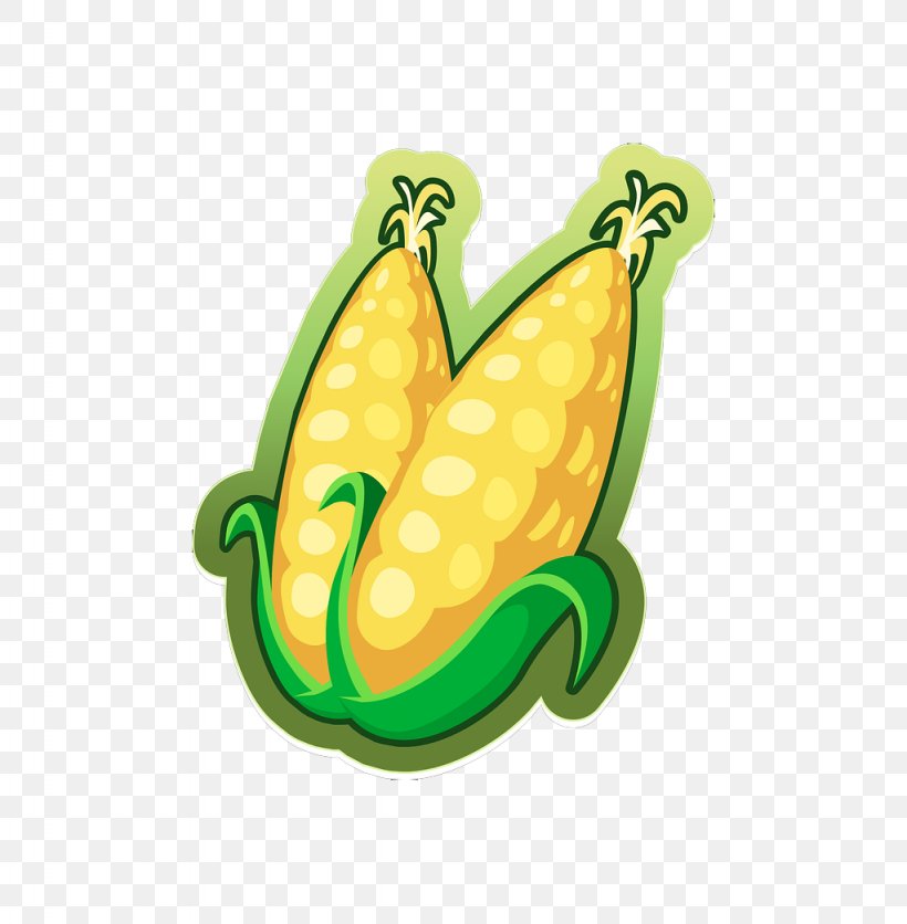 Corn On The Cob Maize Sweet Corn Clip Art, PNG, 1024x1045px, Corn On The Cob, Banana, Banana Family, Blog, Corncob Download Free