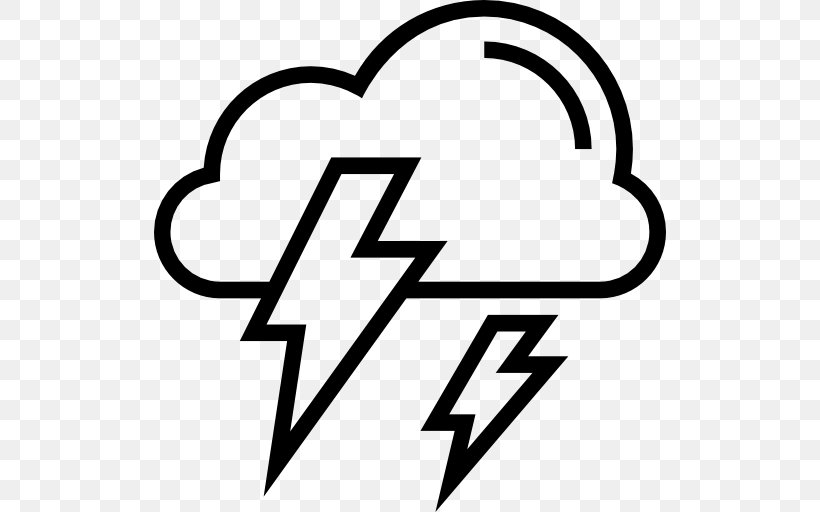 Thunderstorm Clip Art, PNG, 512x512px, Thunderstorm, Area, Black, Black And White, Brand Download Free