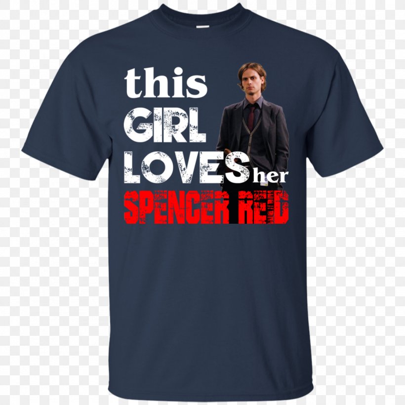 T-shirt Spencer Reid Hoodie Sleeve, PNG, 1155x1155px, Tshirt, Active Shirt, Brand, Clothing, Crew Neck Download Free