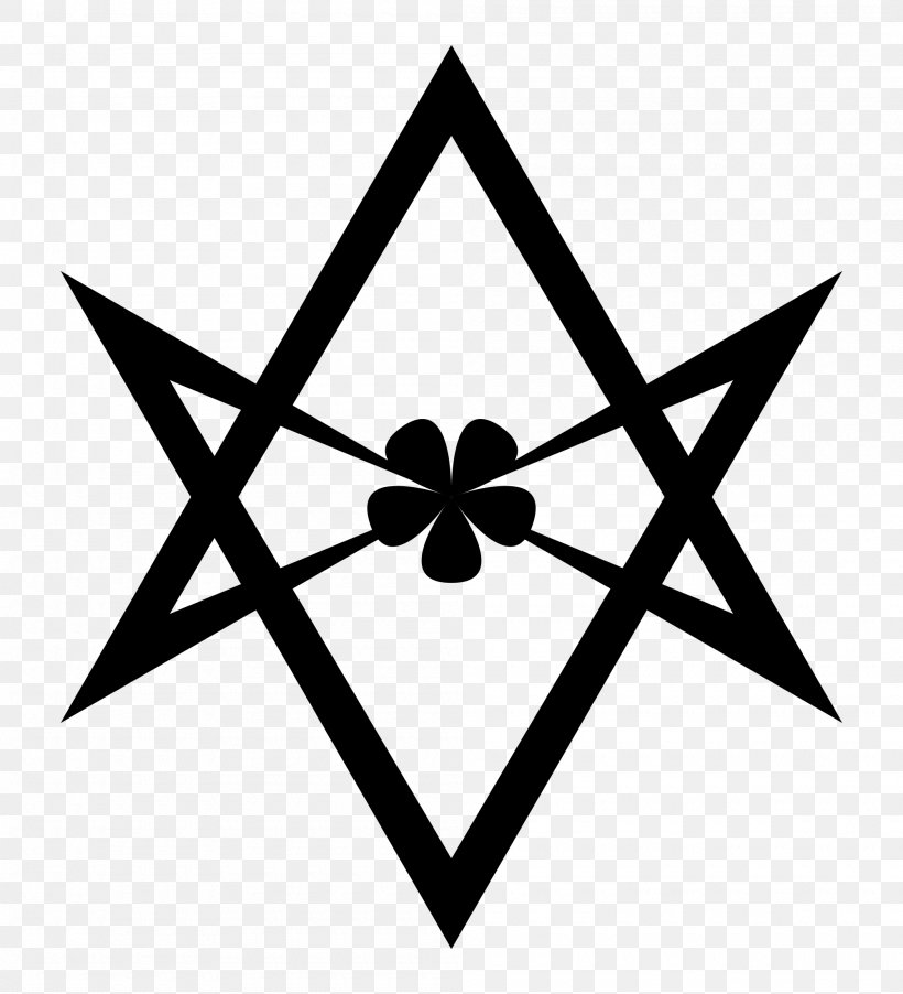 Unicursal Hexagram Thelema Symbol Ordo Templi Orientis, PNG, 2000x2200px, Unicursal Hexagram, Aleister Crowley, Black And White, Ceremonial Magic, Hermetic Order Of The Golden Dawn Download Free
