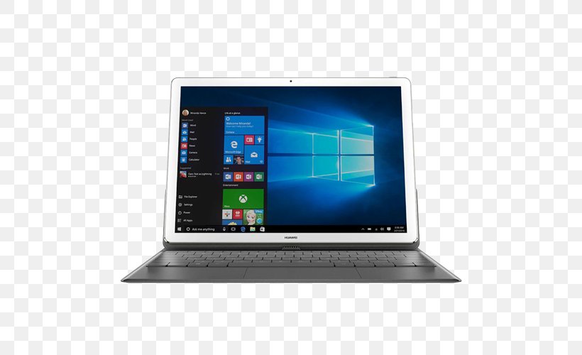 Huawei MateBook M3 128GB WiFi Gold (HZ-W09) 2-in-1 PC Microsoft Surface, PNG, 500x500px, 2in1 Pc, Huawei Matebook, Computer, Display Device, Electronic Device Download Free