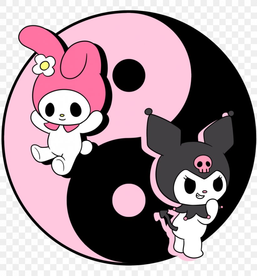 Kuromi Hello Kitty My Melody Animation, PNG, 863x925px, Kuromi, Animation, Art, Carnivoran, Cartoon Download Free